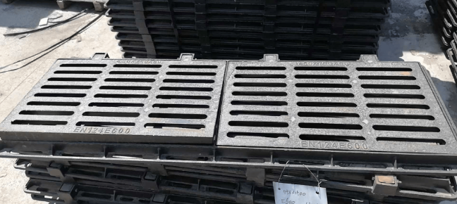 北碚球墨铸铁连体双篦展示